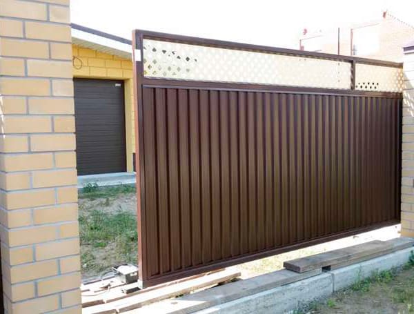 Эстетика и Надежность: Ворота Grand Line для Вашего Дома в изобильном от 36448 руб